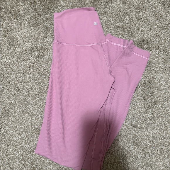 Lululemon Ribbed align Leggings - Picture 1 of 5
